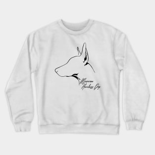 Proud Mexican Hairless Dog profile dog lover Crewneck Sweatshirt